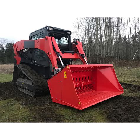 used skid steer concrete crusher|rock crusher skid steer attachment.